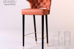 BRABBU design KANSAS  BAR CHAIR