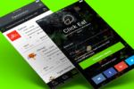 ClickEat  iOS App Design