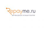 Логотип, кэш-бэк сервиса "REPAYME.RU"
