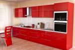 Kitchen red shine