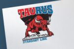 Логотип производителя спортивной экипировки "Taurus"