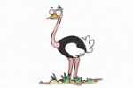 Мультфильм про страуса и летающую тарелку