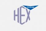 Логотип компании разработчика приложений hexTeam