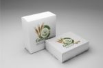 Фирменная упаковка с логотипом компании "Green Agro"