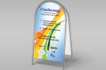 advertising stand for stomatology