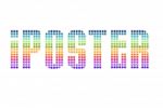 Логотип "iPoster- светодиодная пенель"