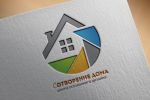 Логотип для студии дизайна "Сотворение дома" 