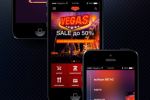 Дизайн мобильного приложения Vegas