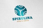 Логотип бренда "Спирулина". Полезные добавки к еде