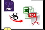   Excel, PDF