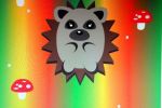 счастливый ёжик ( happy hedgehog)