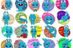 bunny stickers