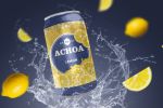 Этикетка для "Achoa" (лимон)