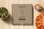 Дизайн для коробки пиццы