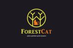 ForestCat, логотип дома для кошек