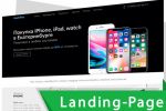 Landing Page " "   Apple   