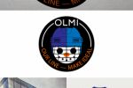 дизайн логотипа для спортивного бренда OLMI (хоккей-спорт-фитн