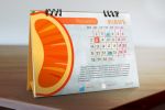Дизайн фруктового календаря