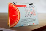 Дизайн фруктового календаря