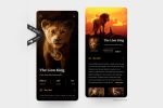Приложение для кинотеатра — дизайн для iOS и Android