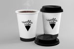 Визуализация кофейных стаканчиков для кафе Чashka