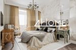 Дизайн-проект квартиры в Москве 104 кв. м. (мастер-спальня)