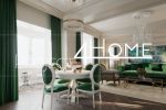 Дизайн-проект квартиры в Москве 104 кв. м.. (гостиная)