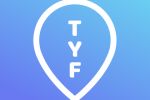 TYF  Logo & Icon for App, Geolocation Tracking   