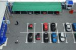 3D иллюстрация, зона WI-FI - парковка