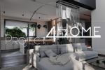 Проект коттеджа 272 м2 (интерьер 1-го этажа) - гостиная