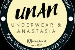 Дизайн наклейки для магазина нижнего белья "UNAN"