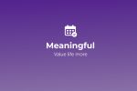 Логотип для мобильного приложения Meaningful