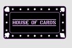 Вывеска-логотип для клуба "House of Cards" 