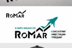Логотип для компании RoMar - КИТ в мире финансов