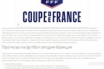 Статья "Прогнозы на футбол. Кубок Франции"