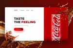 concept online store Coca-Cola