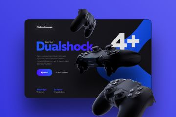 Концепт джойстиков Dualshock