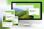 Дизайн для сайта компании Forpet (экологичные решения) Ru/Eng