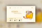 Главный экран онлайн-магазина натурального мёда