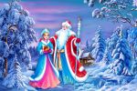 Встреча Деда Мороза, Снегурочки и Снежинок: Сказка