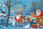 Дед Мороз в гостях у лесных жителей: Сказка
