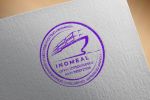 Разработка логотипа, фирменных бланков и круглой печати "Иномил"