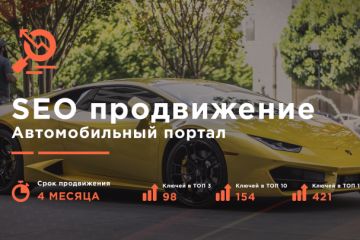 SEO для автопортала