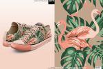 Flamingo Canvas Sneakers