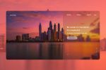Дизайн вебсайта Emirates