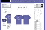 T-shirt tech pack (.  - )