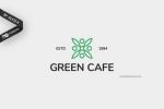 Сеть кафе — дизайн логотипа