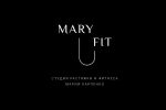 Логотип для студии растяжки MaryFit
