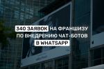 Кейс: 340 заявок на франшизу по внедрению чат-ботов в WhatsApp