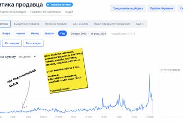 Рост х10 за год до 400k в день, частичное сопровождение | Ozon